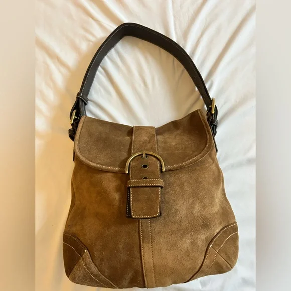 Coach Suede Soho Bag - Picture 7 of 13